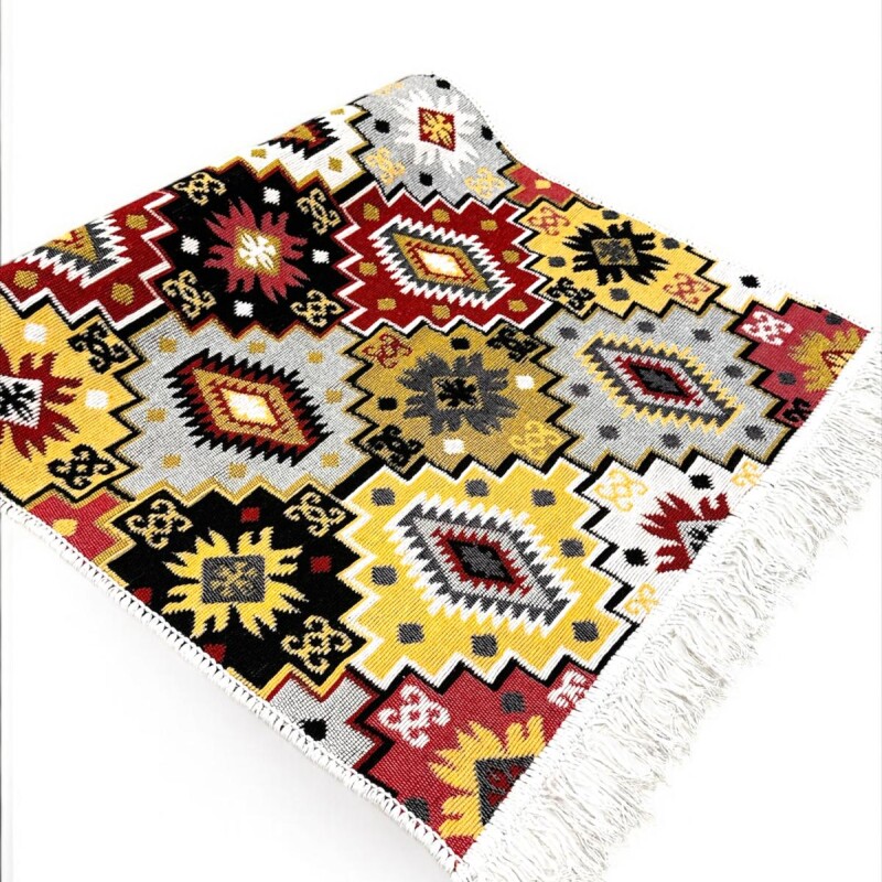 Alfombra boho 90x60 cm 19 Alfombra boho 90x60 cm 19