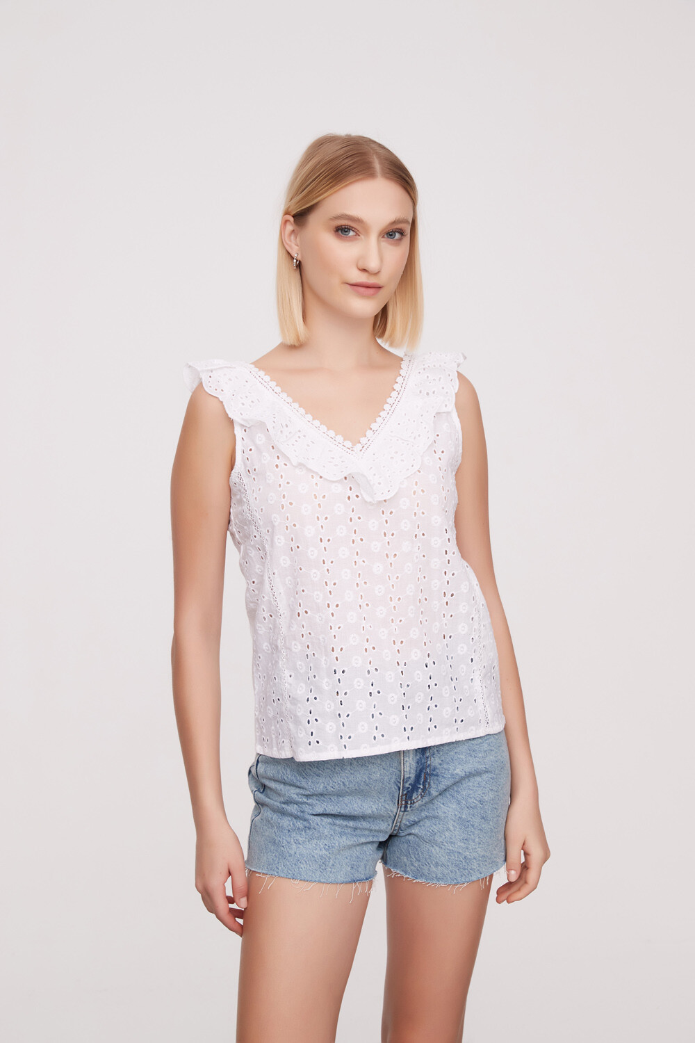 Musculosa Tasse Blanco