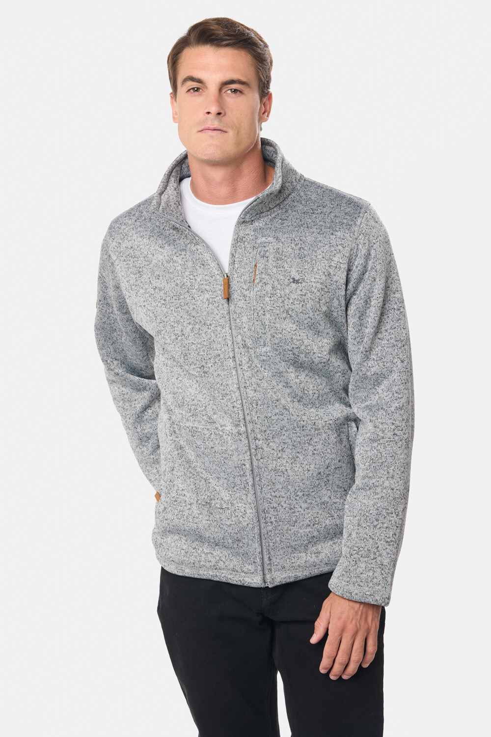 CAMPERA FELPA ESPECIAL Gris