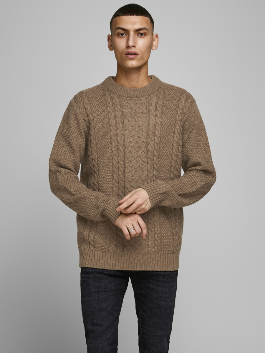 Sweater texturizado - Sepia Tint 