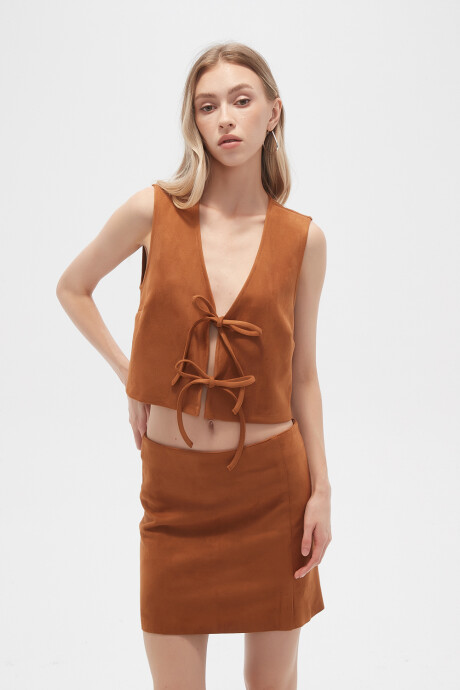 Chaleco Acroca Camel