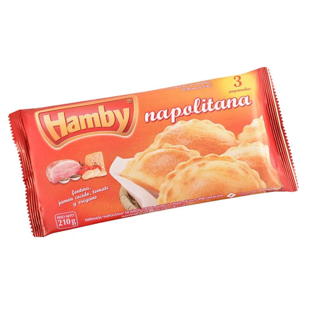 EMPANADAS NAPOLITANA X 3 HAMBY 