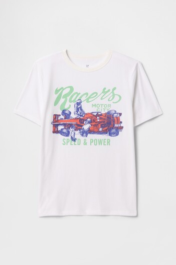 Remera Gráfico Niño New Off White