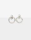 Aros Clips Metal Aros Clips De Metal - Plateado Rodio