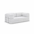 Sillón Cama Teddy 2 Cuerpos White