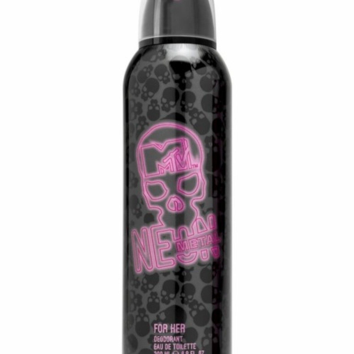 Desodorante MTV Neon Metal Woman Spray 200 ml – Protección Antitranspirante