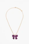 Collar moña dorado