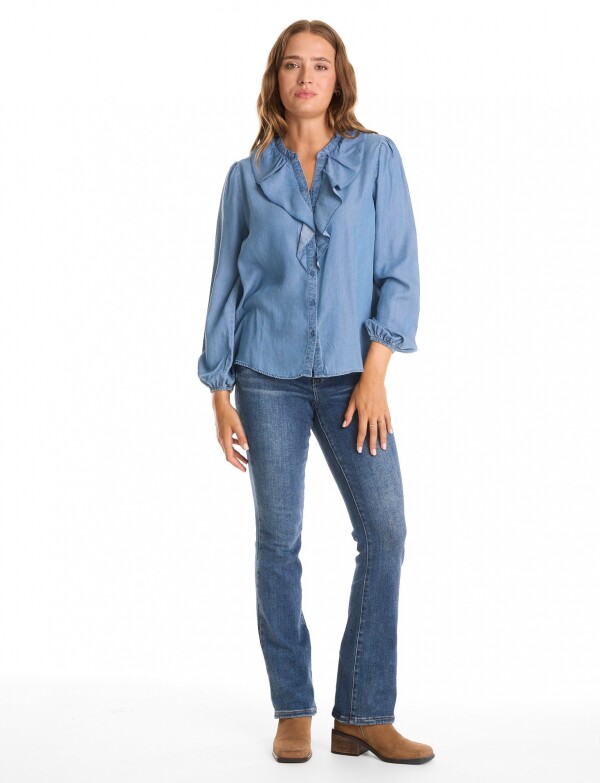 Blusa Lyocell Volados JEAN
