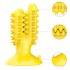 Juguete Dental Cactus Perro Higiene C/ Ventosa Limpia Sarro Color Variante Amarillo