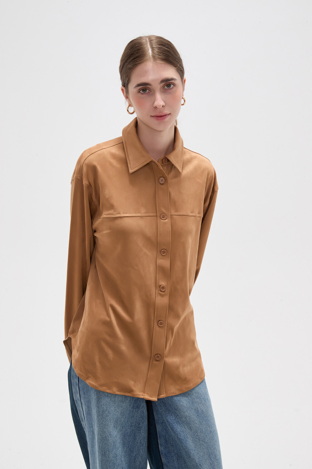 Chaqueta Tanasia Beige Oscuro