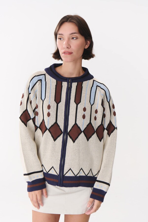 Campera Ski Crudo