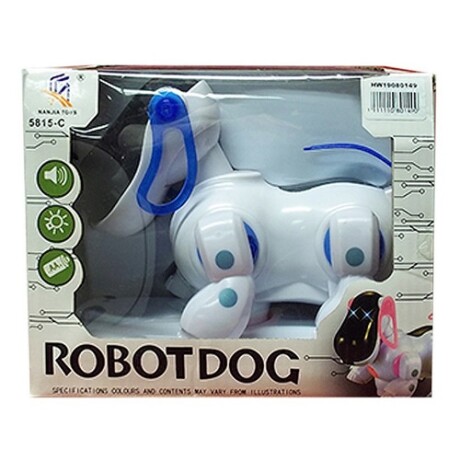 Perro robot con luz, sonido y movimiento Perro robot con luz, sonido y movimiento