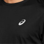 Silver SS Top M - Hombre Performance Black