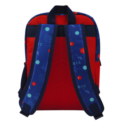 Mochila infantil Sonic Tafeta Chica 35 x 26 cm AZUL