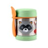 Contenedor de alimentos infantil ac. inoxidable Mapache