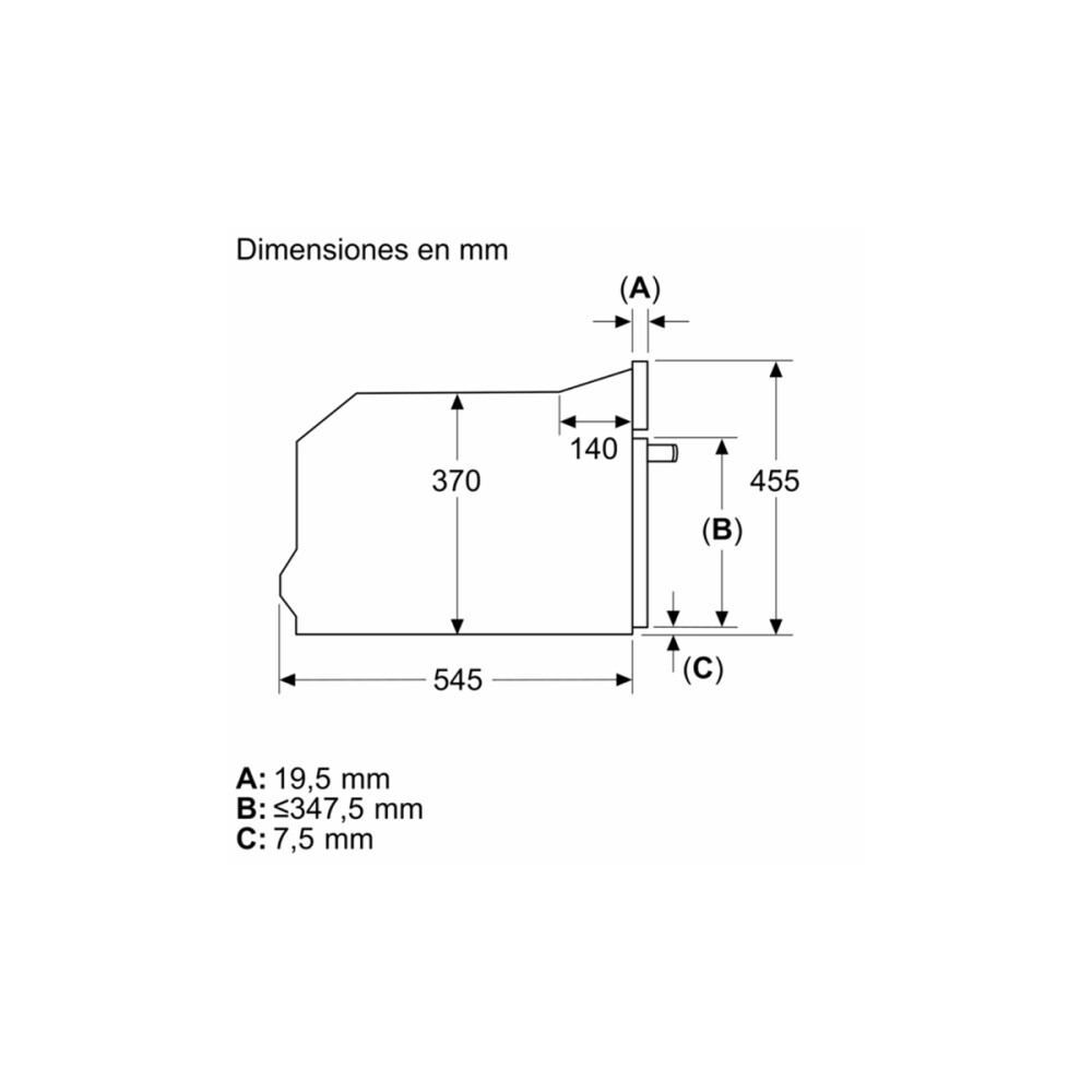 Microondas de empotrar Bosch Inverter CEG732XB1 Gourmet Microondas de empotrar Bosch Inverter CEG732XB1 Gourmet