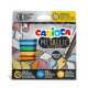 Marcadores Punta Maxi x6 colores metálicos Carioca Marcadores Punta Maxi x6 colores metálicos Carioca
