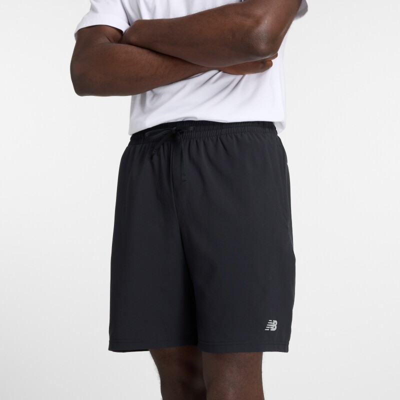 Short New Balance de Hombre - 7 INCH BRIEF - MS41232BK BLACK