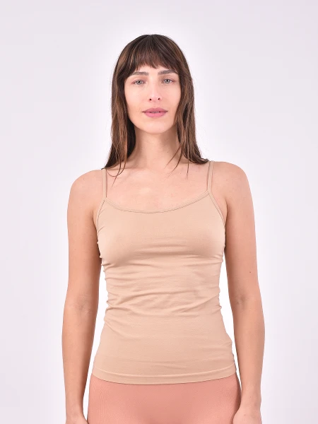 MUSCULOSA BÁSICA SEAMLESS NUDE