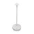 Lampara LED Recargable Portátil 29 cm BLANCO