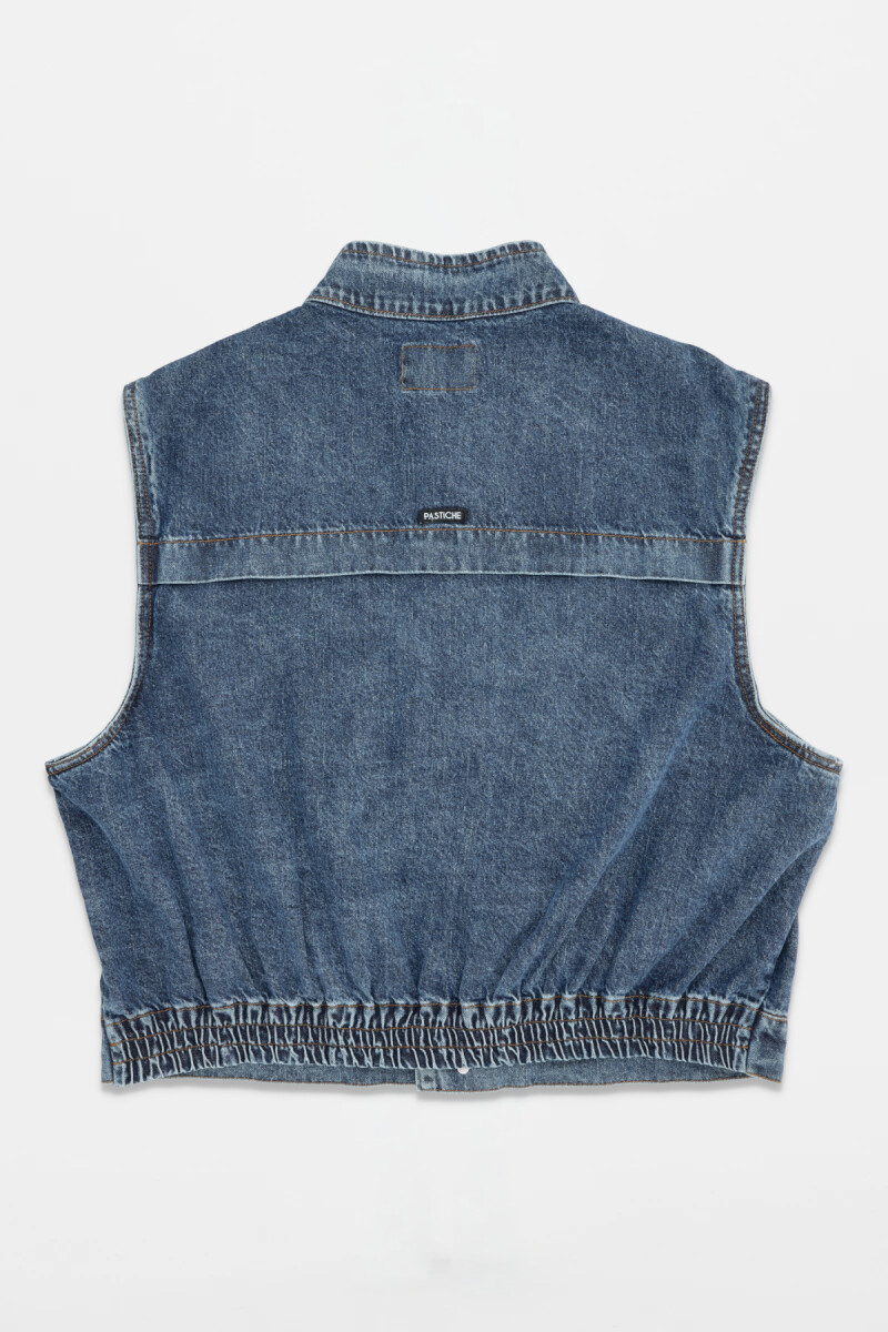 Chaleco Explorer Vintage Blue