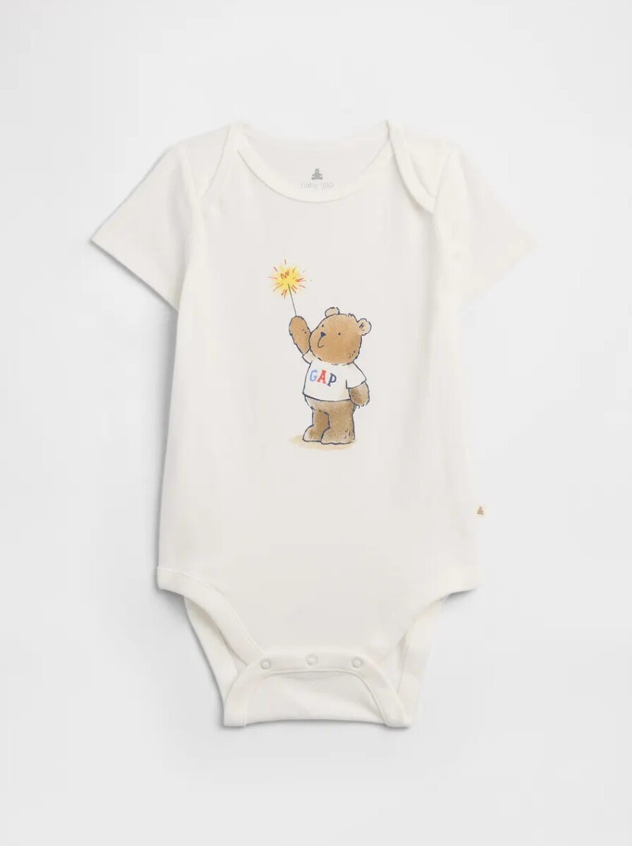 Body Grafico Bebé - V2 New Off White 