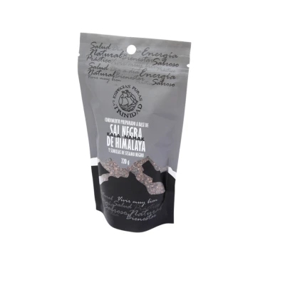 Sal Negra Con Sésamo La Trinidad 220g Sal Negra Con Sesamo 220g