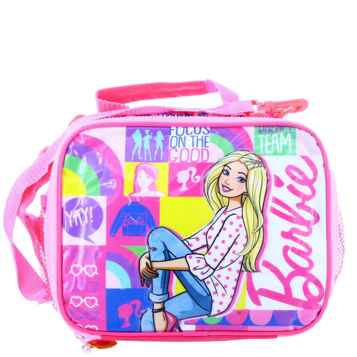 Lanchera Barbie Barbie - Rosado/Amarillo 
