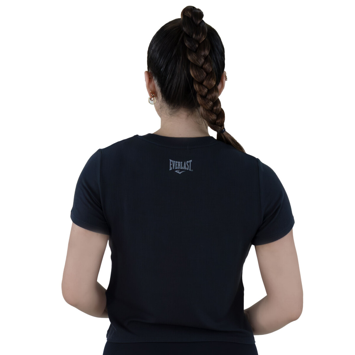 TSHIRT FEM BA/SPX EVERLAST RIBBED NUDE W7 S - BK 
