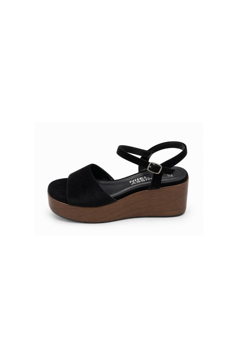 SANDALIA MECRA Negro