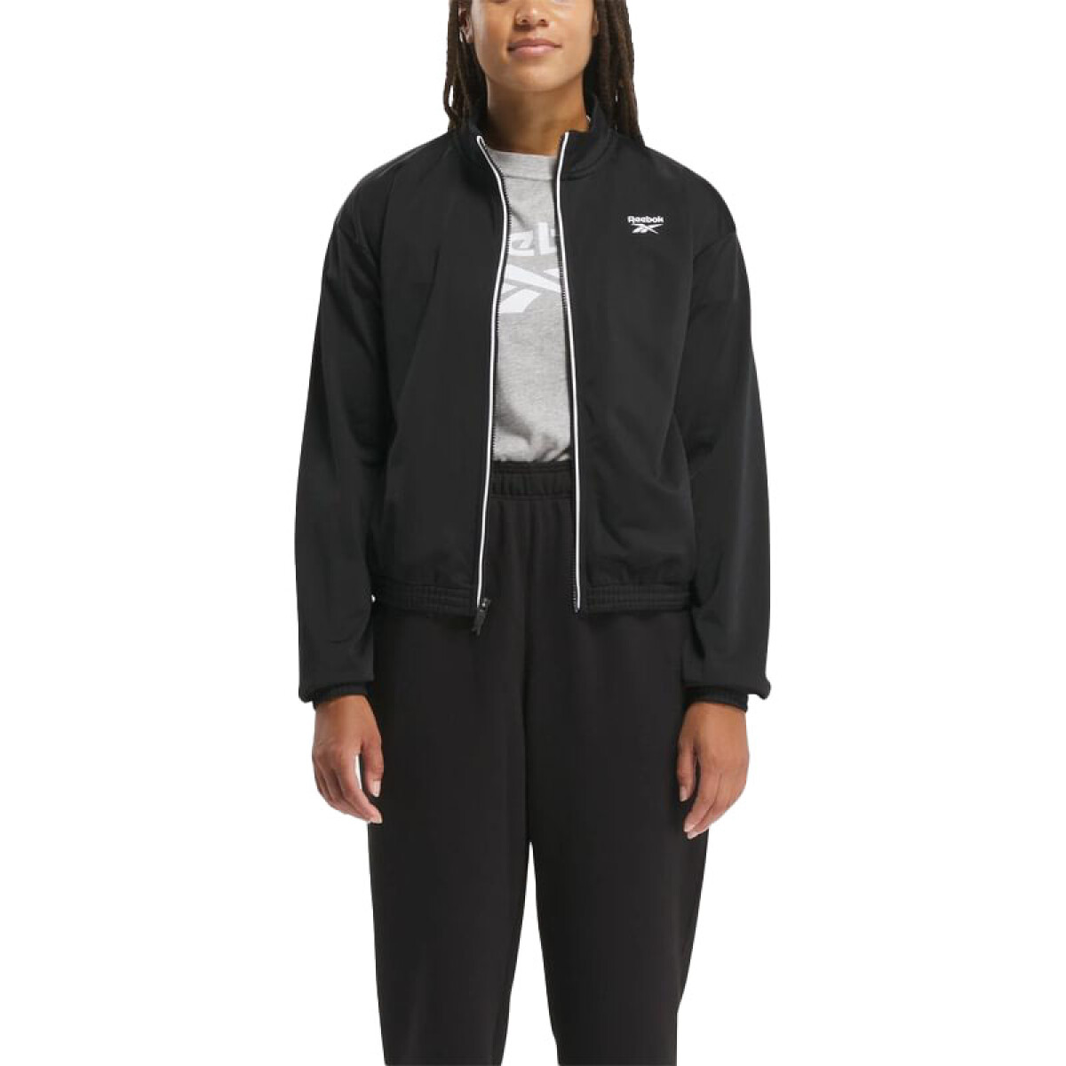 Campera Reebok Identity Back Vector - Negro 