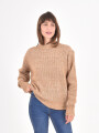 BUZO LOURDES BEIGE OSCURO