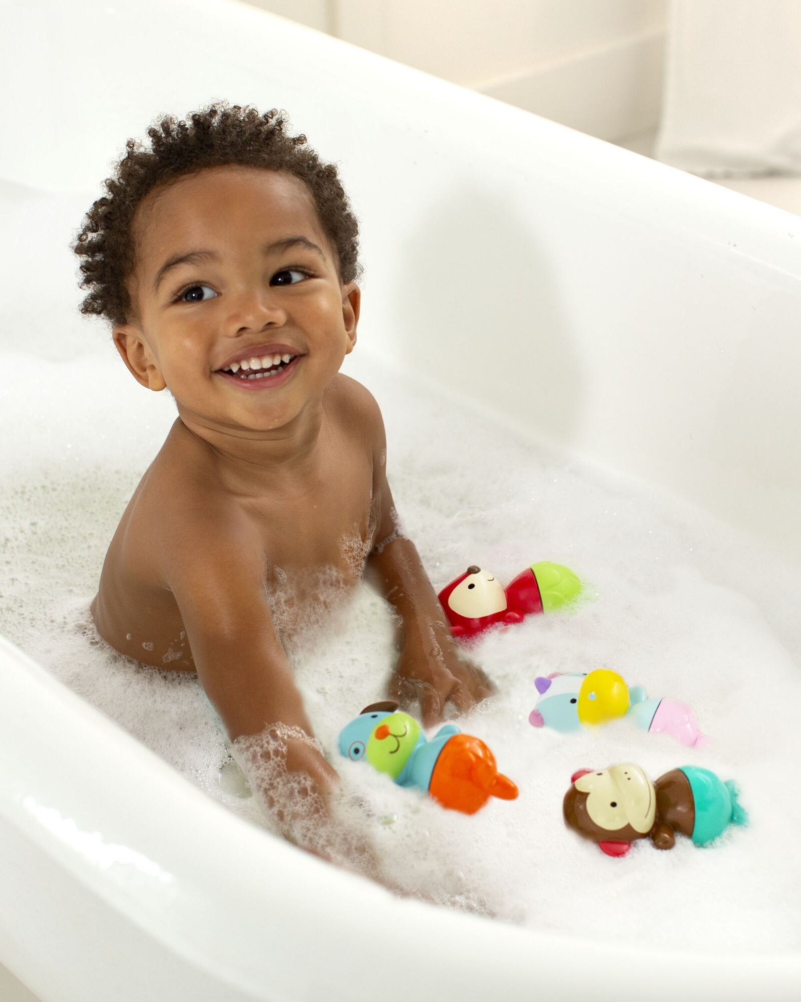 Juego de baño sirenas con colas intercambables Sin color