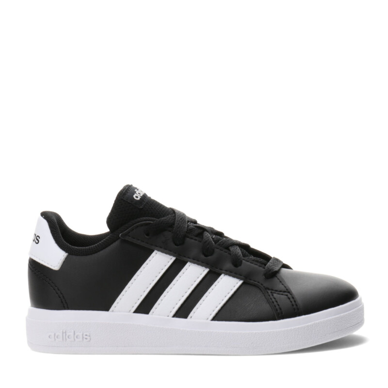 Championes de Niños Adidas Grand Court Negro - Blanco