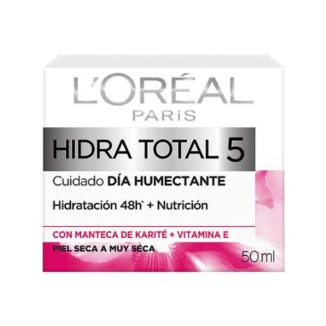 LOREAL CREMA HIDRA TOTAL 5 DÍA HIDRATACION+NUTRICIÓN 50ml LOREAL CREMA HIDRA TOTAL 5 DÍA HIDRATACION+NUTRICIÓN 50ml