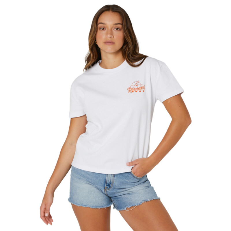 Remera Rip Curl Paradise Relaxed - Blanco Remera Rip Curl Paradise Relaxed - Blanco