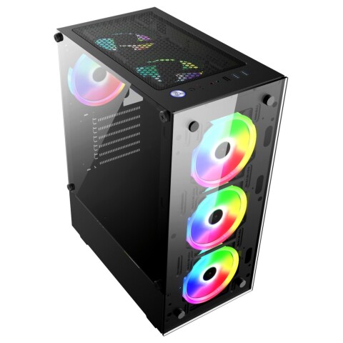 Gabinete Gamer Shot Gaming Pro Series SHOT-SUP-8012 Cristal Unica