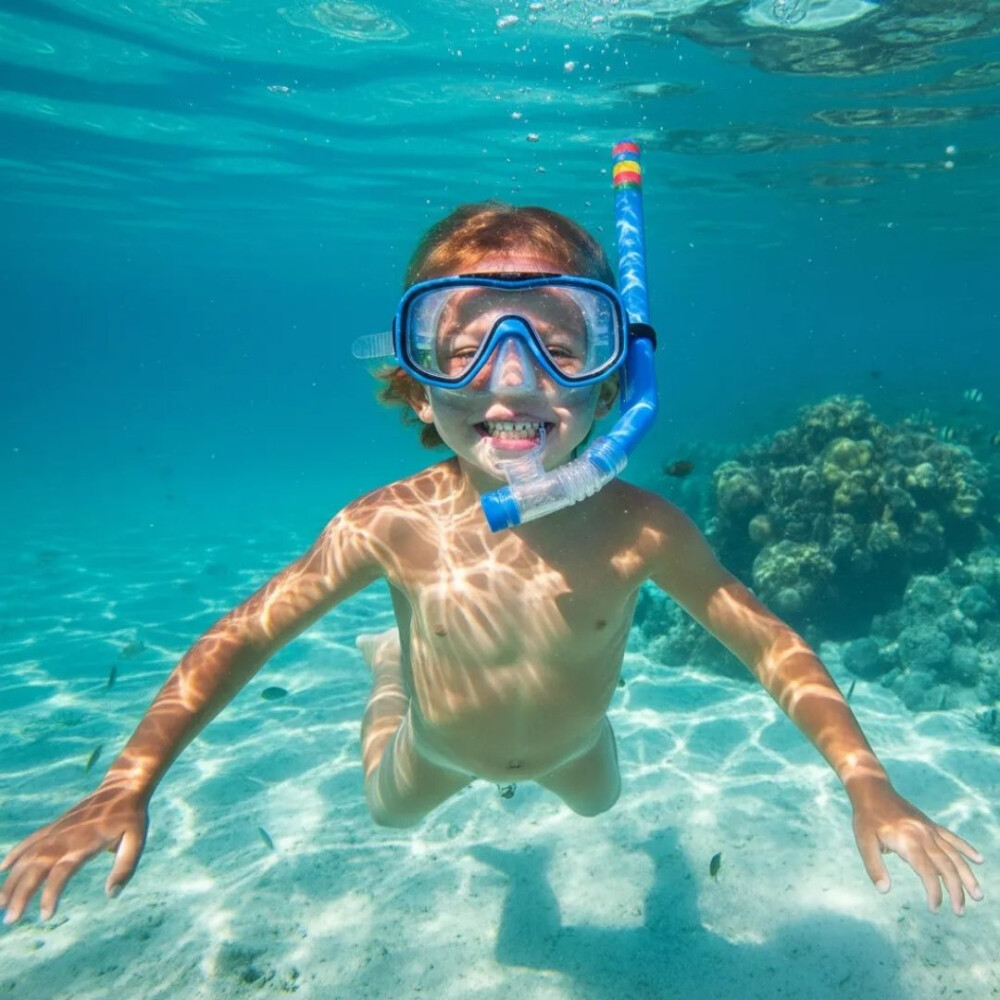 Snorkel Para Niñ@s VERDE