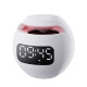 Despertador Parlante Kimiso Kms-k12 Redondo Usb Bluetooth Negro