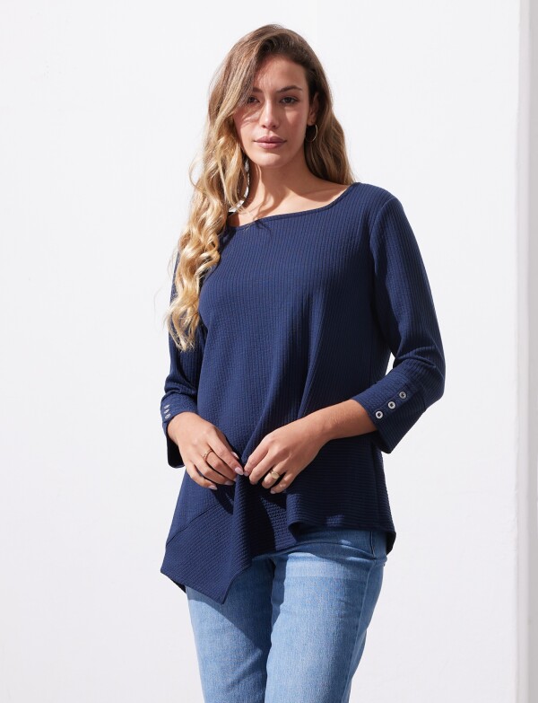 Blusa Tejida AZUL