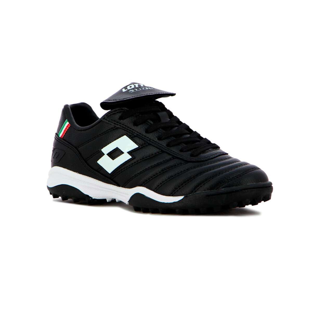 Lotto Bologna Futbol Sala Tf Niño - Negro-Blanco 