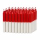 VELA N° 4 COMBINADA X50 Rojo/blanco