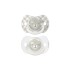 Set x2 chupete fisiologico Suavinex 6 a 18M gris nocturno