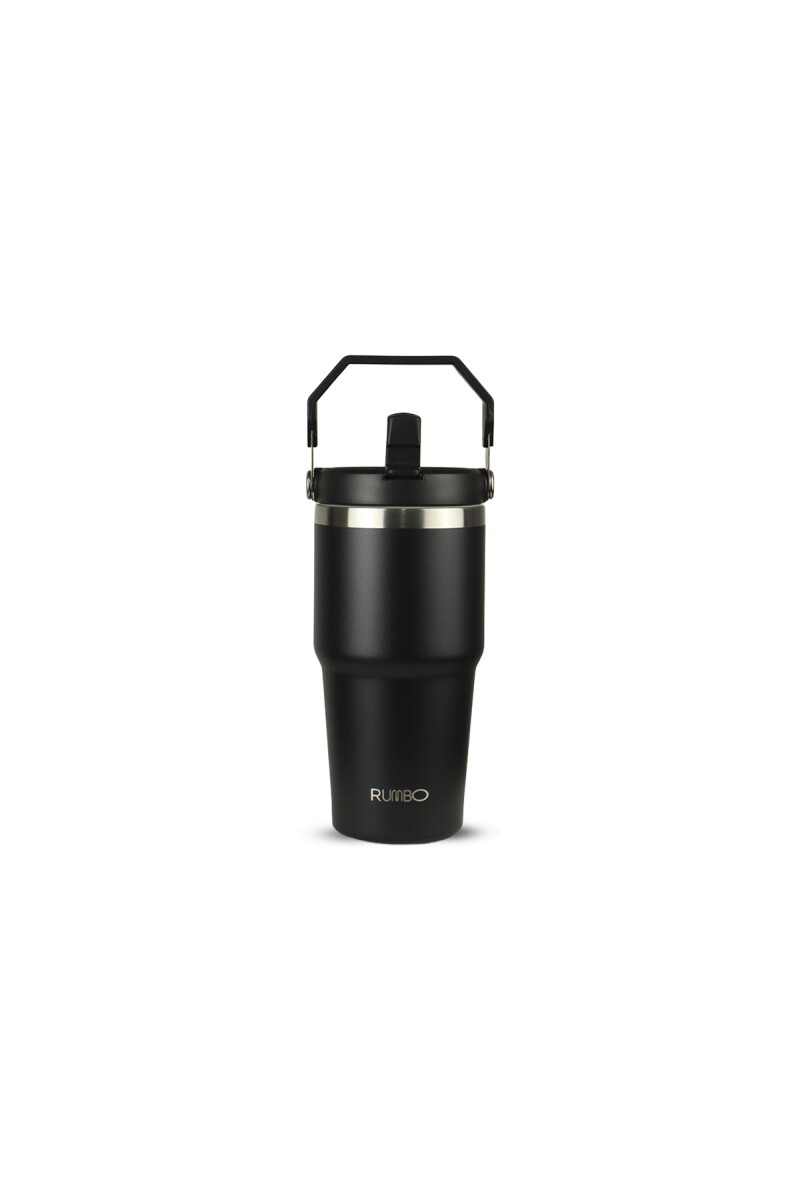 VASO TÉRMICO RUMBO 600ML NEGRO VASO TÉRMICO RUMBO 600ML NEGRO