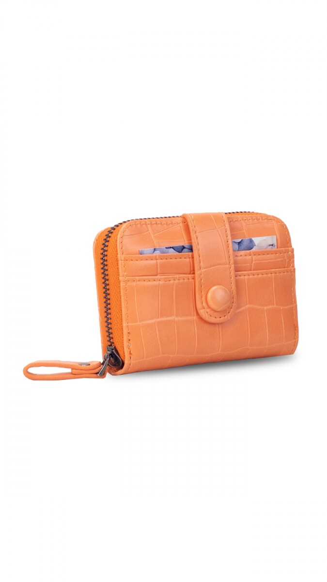 TARJETERO IRINA CROCO - CORAL 