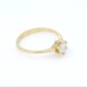 Anillo solitario en oro 18k amarillo Anillo solitario en oro 18k amarillo