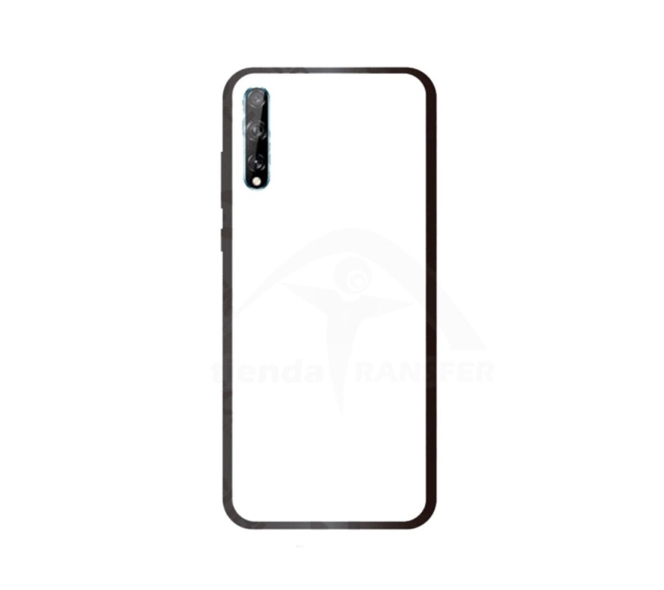 Estuche TPU transparentes con bordes negros Y8P 