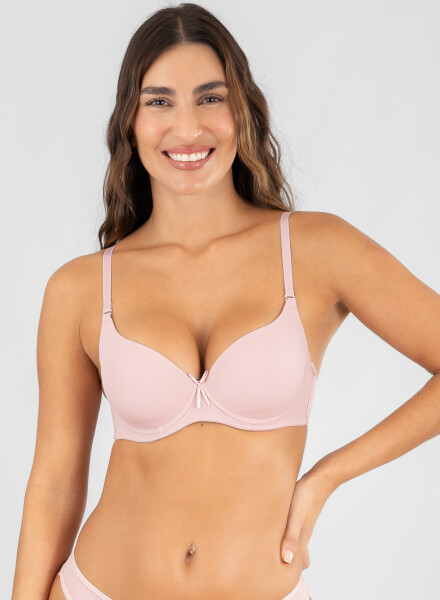 Soutien preformado push up sacks every day Rosa