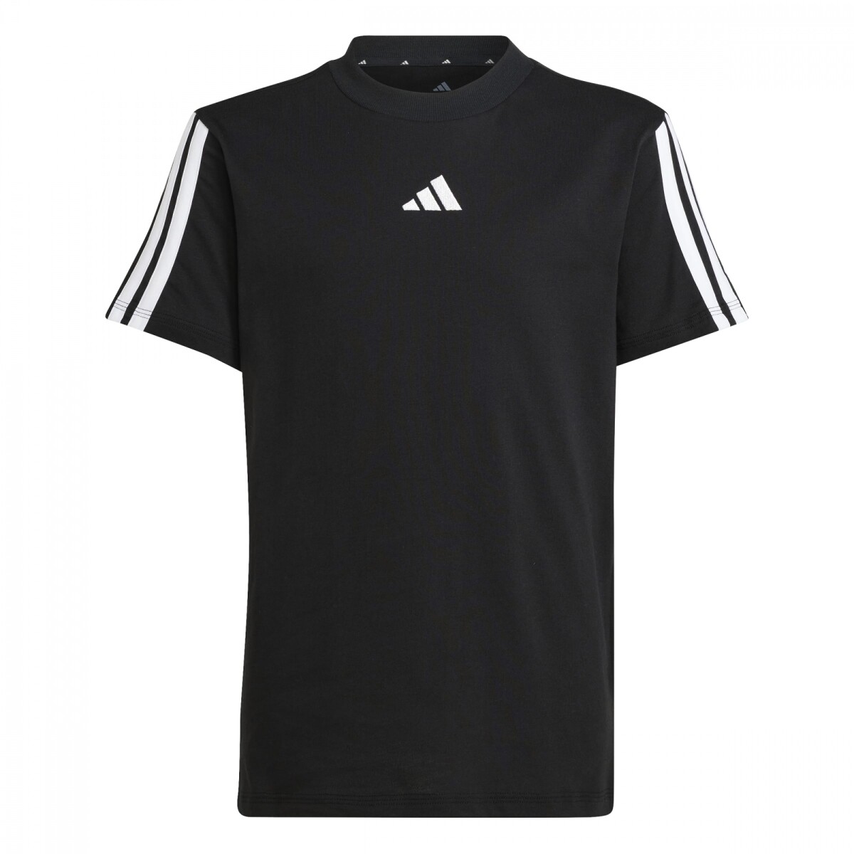 Remera Adidas J 3S TEE 160 Niños JD6487 - Negro-blanco 