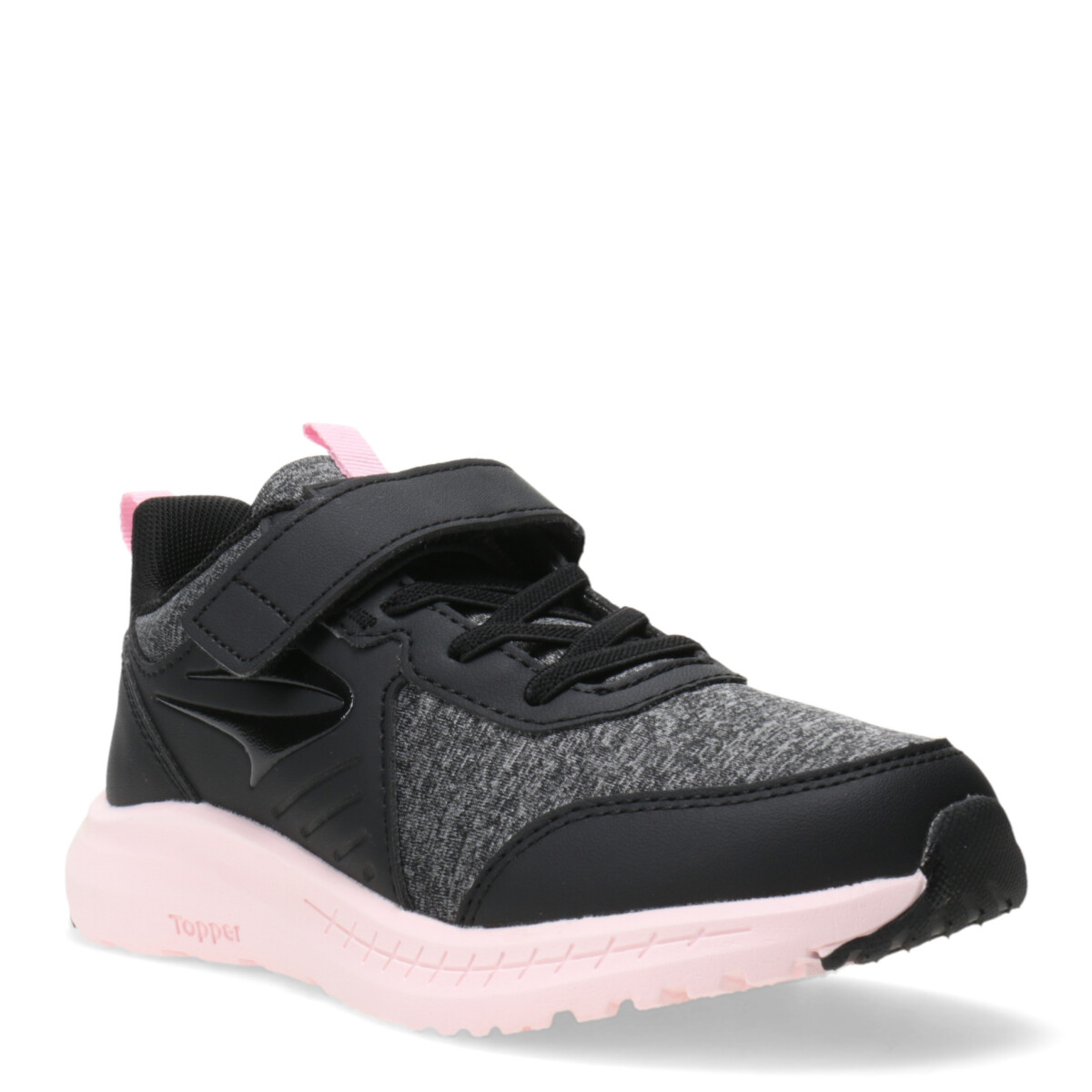 Championes de Niños Topper Wind IV - Negro - Rosa 